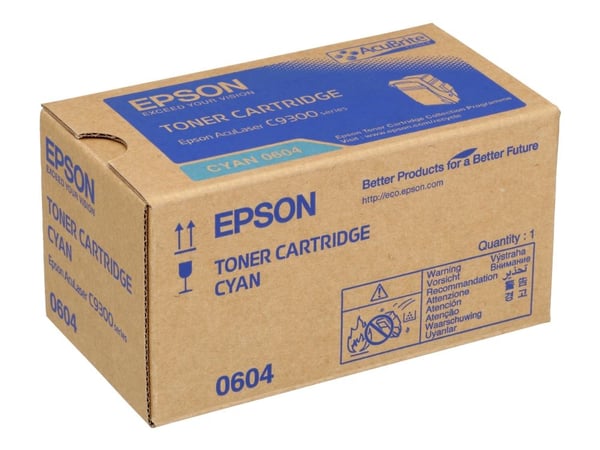 Epson - Cyan - original - tonerpatron - for Epson AL-C9500DN; AcuLaser C9300D2TN, C9300D3TNC, C9300DN, C9300DTN, C9300N, C9300TN