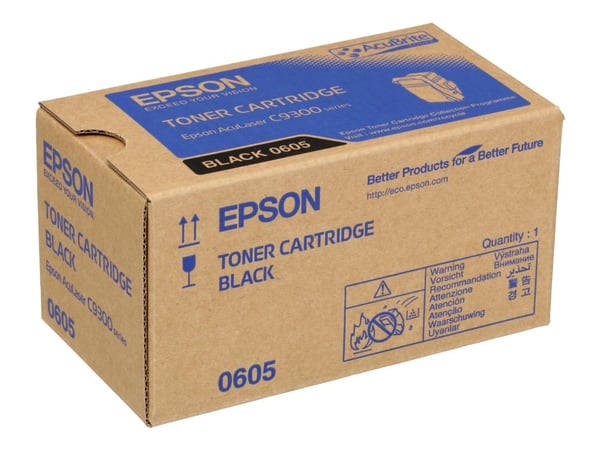 Epson - Svart - original - tonerpatron - for Epson AL-C9500DN; AcuLaser C9300D2TN, C9300D3TNC, C9300DN, C9300DTN, C9300N, C9300TN