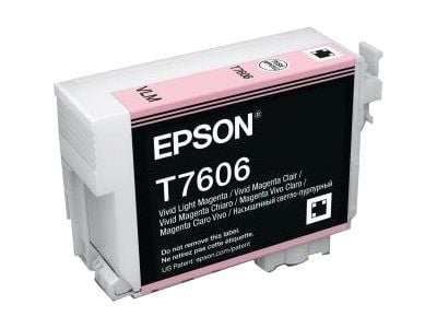 Epson T7606 kirkas vaalea magenta, Kirkas vaaleanmagenta, Väriainepohjainen muste, 25,9 ml, 1 kpl