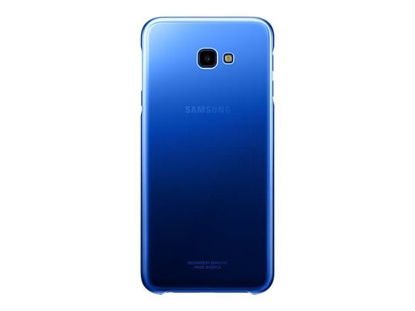 Samsung Gradation Cover EF-AJ415 - Beskyttelsesveske til mobiltelefon - blå - for Galaxy J4+