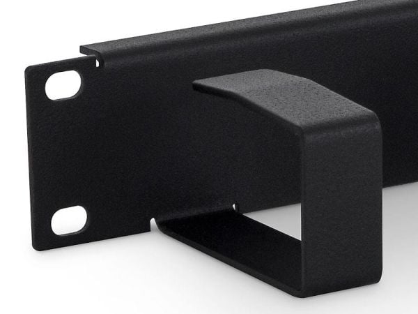 Triton - Panel för kabelhantering - 1U - 19"