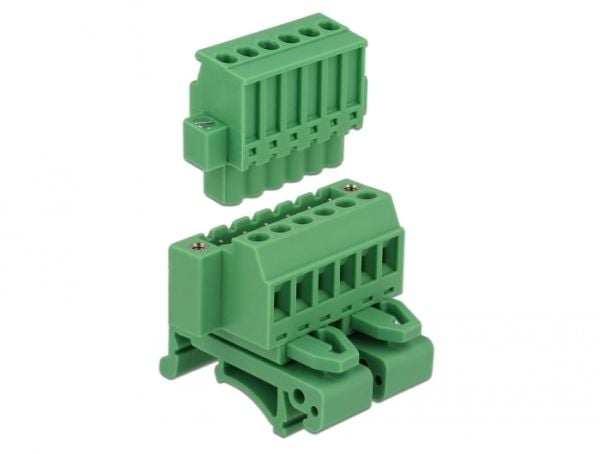 Delock - Kontaktadaptersats - grön