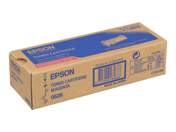 Epson - Magenta - original - tonerpatron - for AcuLaser C2900DN, C2900N, CX29DNF, CX29NF