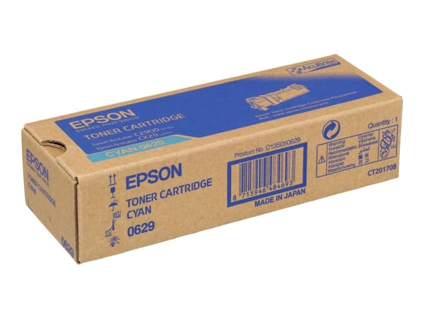 Epson - Cyan - original - tonerpatron - for AcuLaser C2900DN, C2900N, CX29DNF, CX29NF