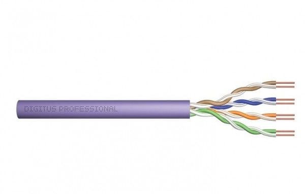 DIGITUS Professional asennuskaapeli - Bulkkabel - 305 m - UTP - CAT 6 - kiinteä - grå