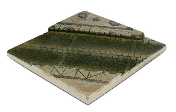 Scenics diorama-bunner beleggt gategate-seksjon 14x14 cm Scenics diorama-bunner beleggt gategate-seksjon 14x14 cm