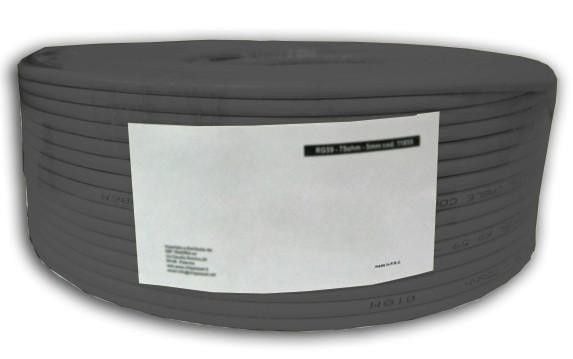 Techly ITP7-UTP-0100LO, 100 m, Cat5e, U/UTP (UTP), musta