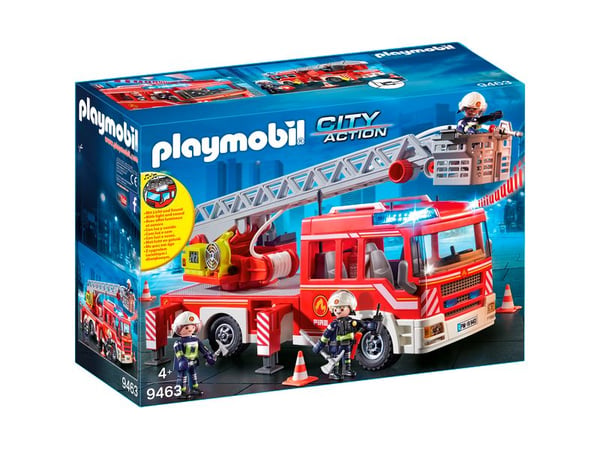 Playmobil 9463, Brannbil, 4 år, AAA, Plast, Flerfarget