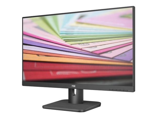 AOC 24E1Q - LED-skärm - 23.8" - 1920 x 1080 Full HD (1080p) @ 60 Hz - IPS - 250 cd/m² - 1000:1 - 5 ms - HDMI, VGA, DisplayPort - högtalare
