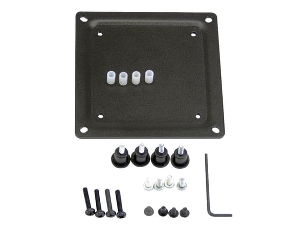 Ergotron 75 mm to 100 mm Conversion Plate Kit, Terästä, musta