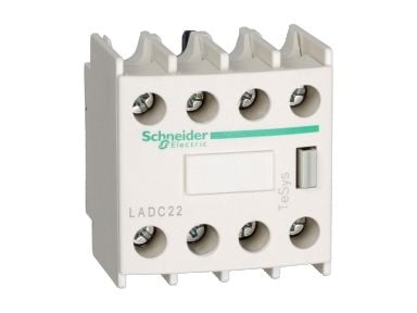 SCHNEIDER ELECTRIC Apulohko eteen asennettuna 1NO+1NC +1NO +1 +1 myöhäiskatkoventtiili LC1D09-D150