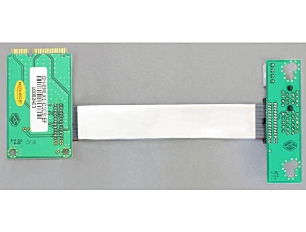Delock Riser card Mini PCI Express > PCI Express x1 left insertion - Stigekort