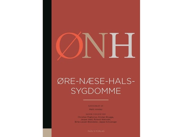 Øre-nese-halssykdommer | Red: Matti Anniko - på dansk ved: Christian Prætorius m.fl. | Språk: Dansk