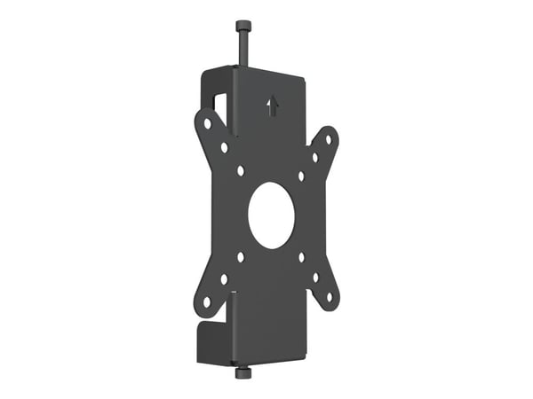 Multibrackets 6300, Kiinnike, Musta, Terästä, 20 kg, Pylväskiinnike, Pro 50/75/100