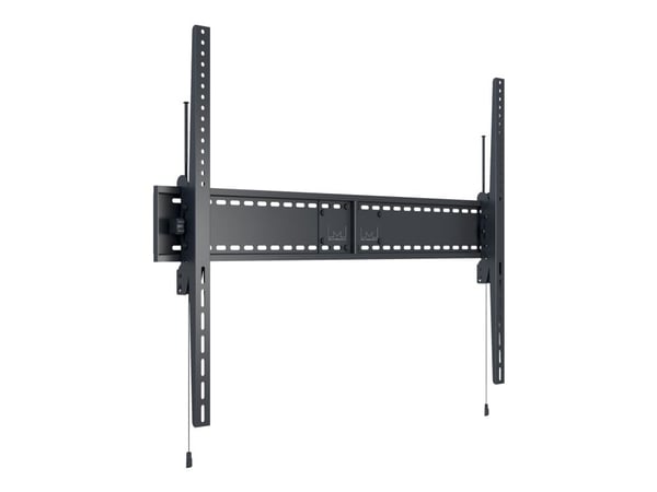 Multibrackets M Universal Wallmount Tilt HD MAX - Monteringssats (lutningsbart väggfäste) - för platt panel - svart - skärmstorlek: 63"-110" - vägg...