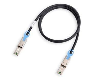Lenovo - SAS eksternt kabel - 4 x Mini SAS HD (SFF-8644) (han) til 4 x Mini SAS HD (SFF-8644) (han) - 60 cm - for Storwize V3700; Storwize V3700