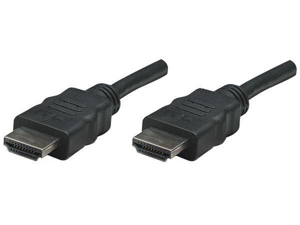 Manhattan 306119, 1,8 m, HDMI Type A (Standard), HDMI Type A (Standard), 3D, 10,2 Gbit/sek., Svart