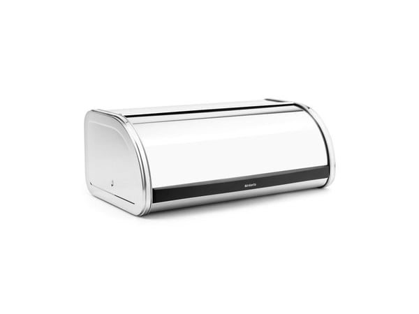 Brabantia Brilliant Steel Roll Top Bread Bin, Rektangulær, Rustfritt stål, 479 mm, 276 mm, 189 mm, 1 stykker