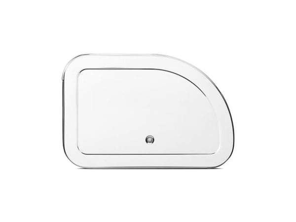 Brabantia Brilliant Steel Roll Top Bread Bin, Rektangulær, Rustfritt stål, 479 mm, 276 mm, 189 mm, 1 stykker