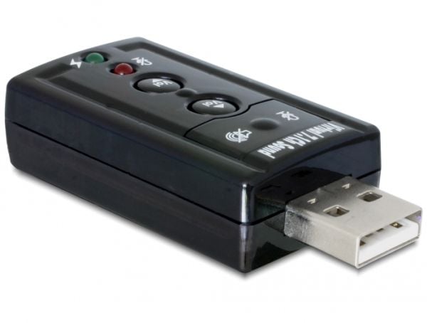 Delock - Lydkort - 24-bit - 96 kHz - 7.1 - USB 2.0 - CM6533