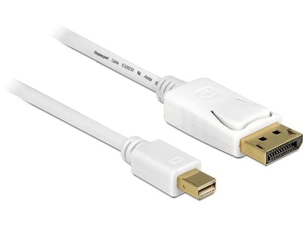 Delock - DisplayPort-kabel - DisplayPort (hann) til Mini DisplayPort (hann) - 7 m - svart