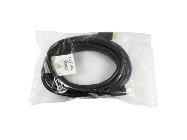 LogiLink CV0076, 7,5 m, DisplayPort, DisplayPort, Hankjønn, Hankjønn, 4096 x 2160 piksler