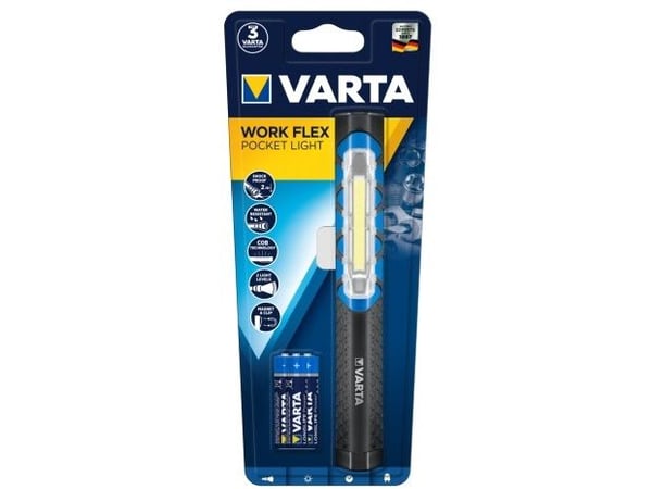 Varta Work Flex Pocket - Arbeidslys - LED - 1.5 W - trekant
