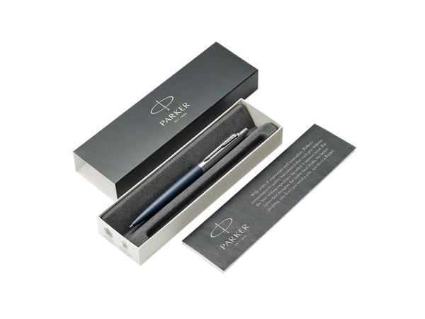 Parker 2068359, Klips, Uttrykkbar kulepenn med hengefeste, Blå, 1 stykker, Medium