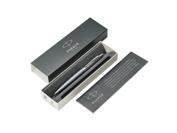 Parker 2068360, Klips, Uttrykkbar kulepenn med hengefeste, Blå, 1 stykker, Medium
