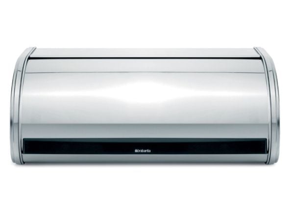 Brabantia Brilliant Steel Roll Top Bread Bin, Rektangulær, Rustfritt stål, 479 mm, 276 mm, 189 mm, 1 stykker