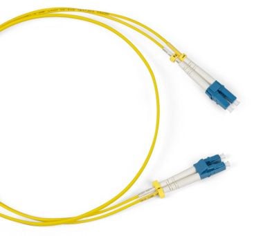 MicroConnect - Nettverkskabel - LC/UPC-enkeltmodus (hann) til LC/APC-enkeltmodus (hann) - 2 m - fiberoptisk - gul