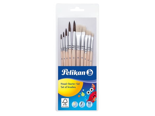Pelikan 700405, Børstesett, Assortert, Ponnihår