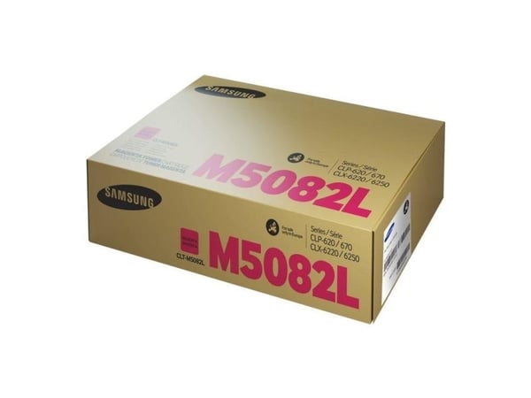 HP Original CLT-M5082L magenta toner 4 000 sider (CLT-M5082L/ELS) for CLP-620ND, 670N/ND, CLX-6220FX, 6250FX