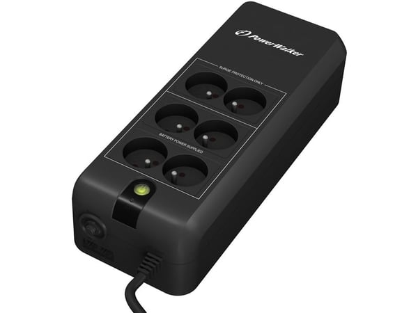 PowerWalker VFD 600 APFC FR, Vänteläge (offline), 0,6 kVA, 300 W, Sinus, 170 V, 280 V