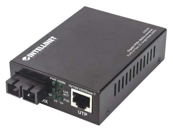Intellinet 508209, 1000 Mbit/s, 1000Base-T, 1000Base-LX, IEEE 802.3, IEEE 802.3ab, IEEE 802.3af, IEEE 802.3at, IEEE 802.3u, Gigabit Ethernet, 10,10...