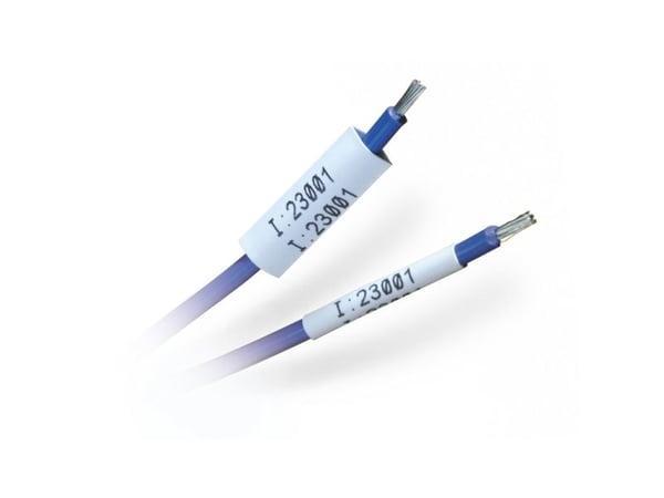 Brady PermaSleeve Marker B-342 - Polyolefin - svart på hvitt - Rull (1,12 cm x 2,1 m) (1 rull(er) hylser - for Brady BMP21, BMP21-LAB, BMP21-PLUS; ...