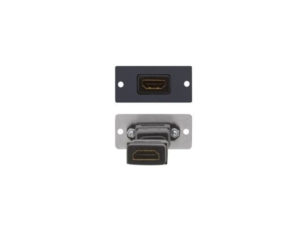 Kramer W-HDMI - Modulkontaktplatta med insnäppsfästen - HDMI - vit