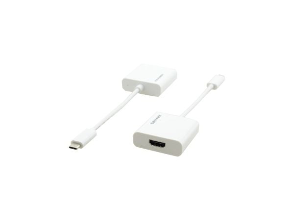 Kramer Electronics ADC-U31C/HF, 0,17 m, USB Type-C, HDMI Type A (Standard), uros, naaras, suora