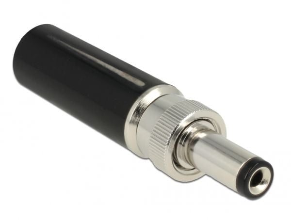 Delock - Strømkontakt - 5,5 x 2,1 mm DC-jakk (hann)