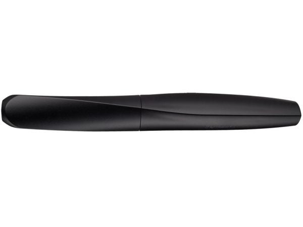 Pelikan 946806, Svart, Grå, Patronpåfyllingssystem, Svart, Rund spiss, Rustfritt stål, Medium