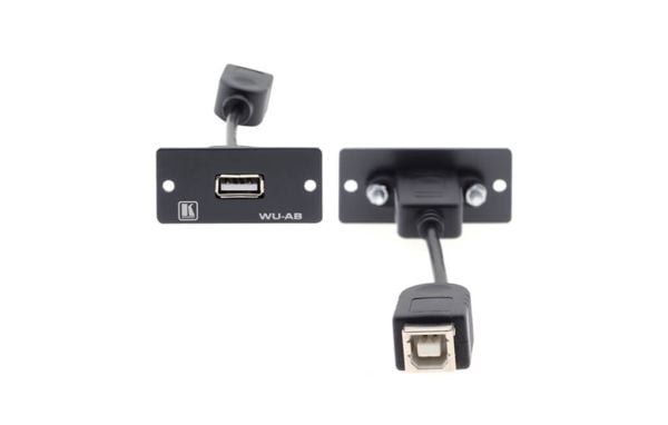 Kramer Electronics WU-AB(B), Musta, Mikä tahansa tuotemerkki, USB, 50,5 mm, 23,4 mm, 12,2 cm