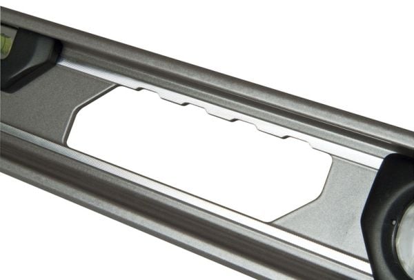 Stanley XTHT1-42138, Tømrervaterpass, 1,8 m, Aluminium, Svart, 0,5 mm/m, Aluminium