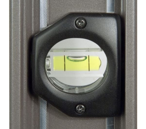 Stanley XTHT1-42138, Tømrervaterpass, 1,8 m, Aluminium, Svart, 0,5 mm/m, Aluminium