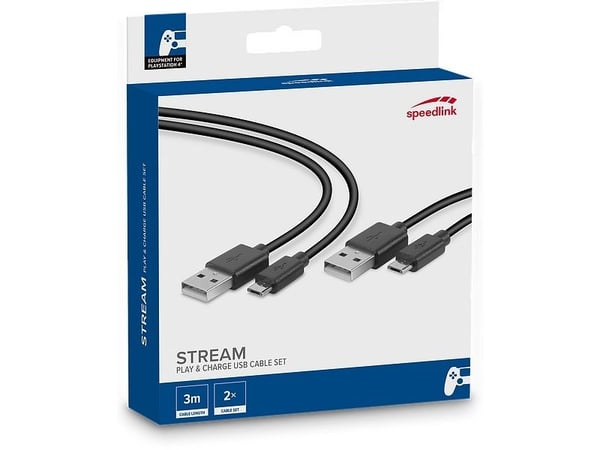 SPEEDLINK SL-450104-BK, 3 m, USB A, Micro-USB A, Lajittelu