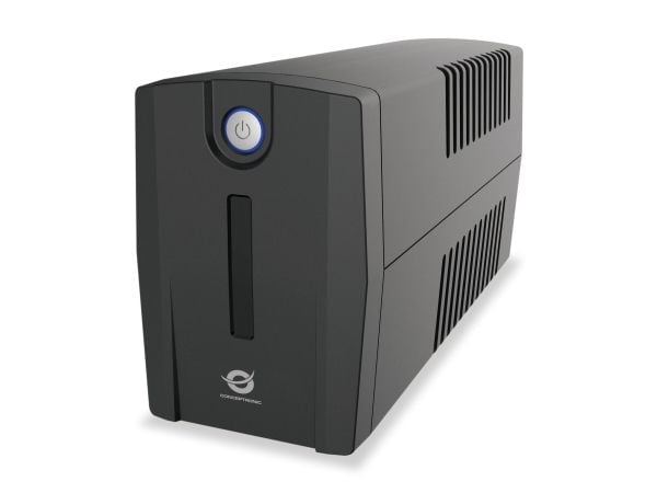 Conceptronic Zeus 01ES - UPS - AC 220-240 V - 360 Watt - 650 VA - USB - lähtöliittimet: 2