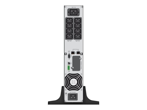 PowerWalker VI 3000RT LCD - UPS - AC 220/230/240 V - 2.7 kW - 3000 VA - 9 Ah - RS-232, USB - utgångskontakter: 9 - 2U - 19" - svart