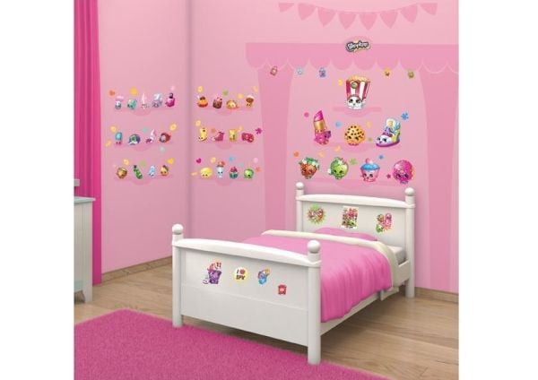Shopkins väggdekaler