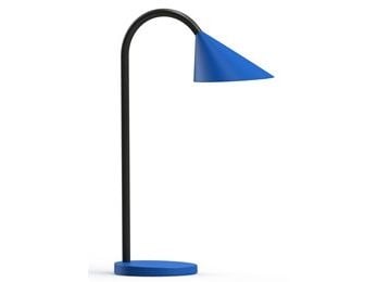 Unilux SOL, Blå, Elastomer, Metall, Plast, Kontor, 1 ampuller, 4 W, LED
