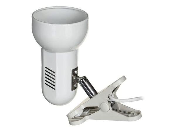 Activejet AJE-CLIP LAMP WHITE, Hvit, Metall, Plast, Soverom, Hjemme kontor, Kontor, Universell, Hvit, IP20, ISO 9001, ISO 14001, CE, RoHS