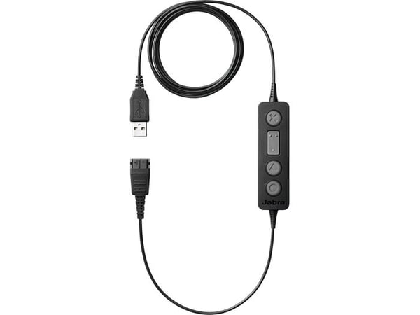 Jabra LINK 260 - Hodesettadapter - USB hann til Quick Disconnect hann